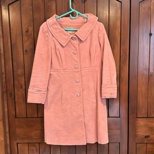 Anthropologie Elevenses-pink blazer/jacket